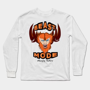 Beast Mode by Hungry Vulture Long Sleeve T-Shirt